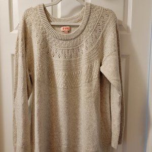 Cream Sweater by EVRI